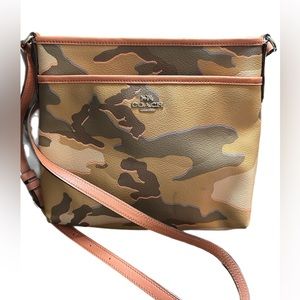 Coach Camo Messenger Crossbody